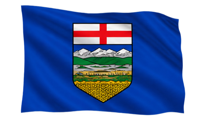 Western Canada lottery region flag